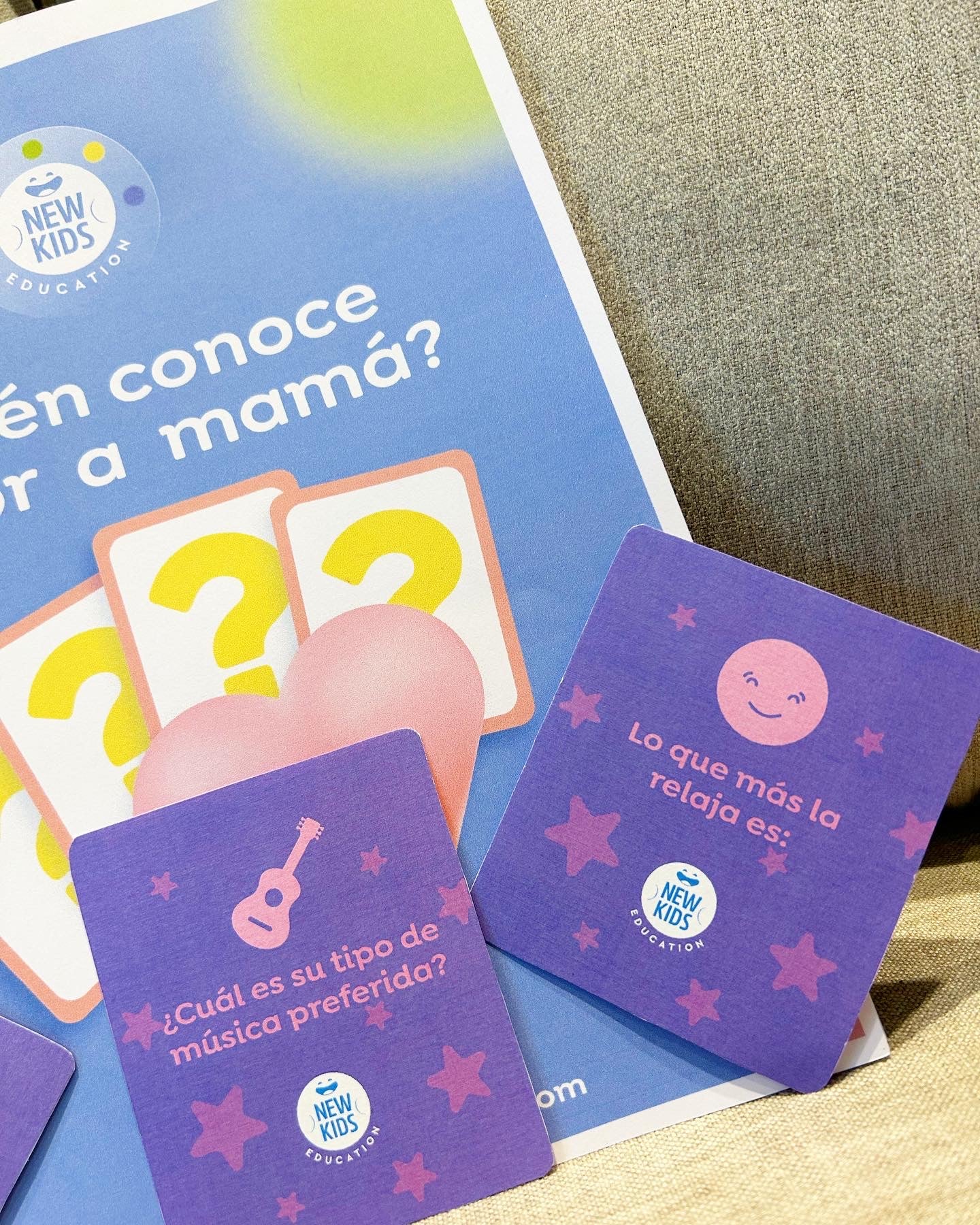 Juego - ¿ Quién conoce mejor a mamá? - Regalo para el día de la madre